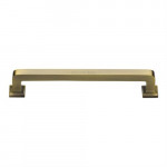 M Marcus Heritage Brass Square Vintage Design Cabinet Pull 203mm Centre to Centre